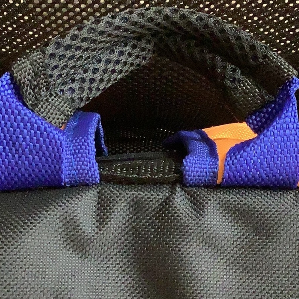 Eaglesport Stylish Orange Backpack With Blue Accents. (Preloved) - Picture 8 of 10